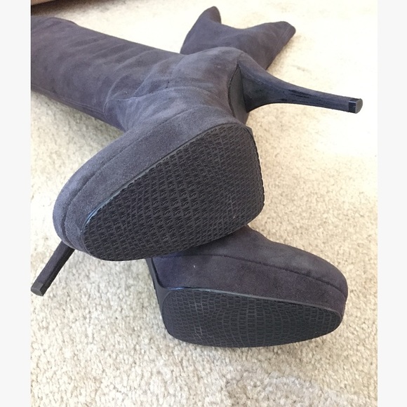 Stuart Weitzman GIVEITUP Platform High Heel Boots - Picture 8 of 8